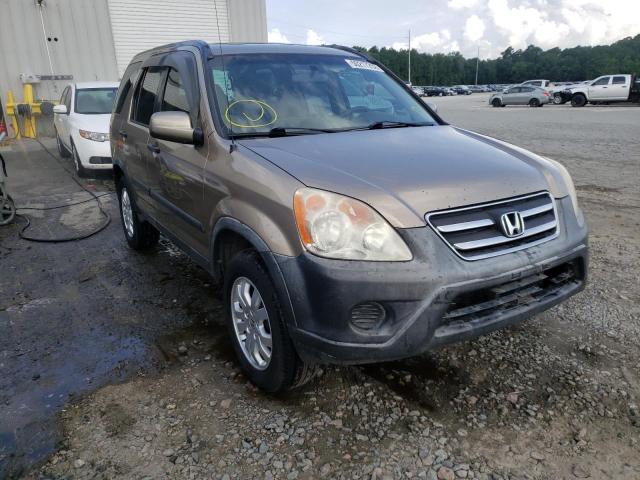 HONDA CR-V EX 2005 with VIN JHLRD78885C021959 - Photo from auction