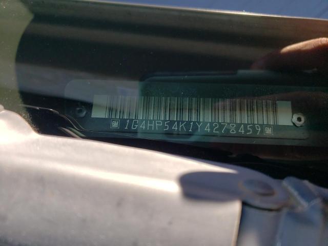 Photo 10 from auction – 2000 BUICK LESABRE CU with VIN 1G4HP54K1Y4278459