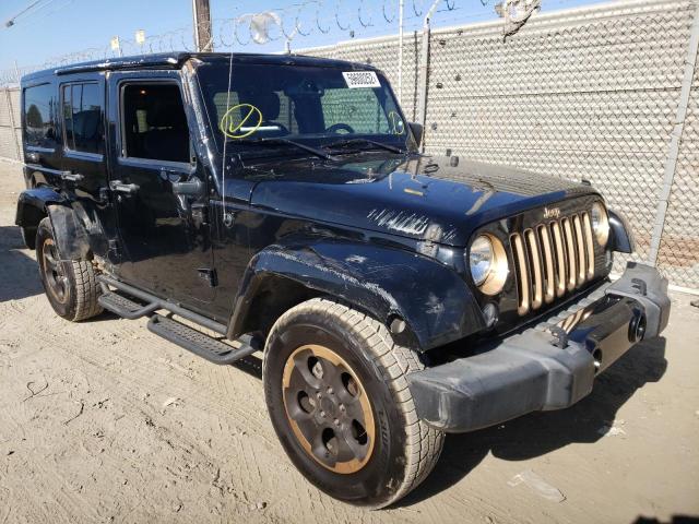 Photo 1 from auction – 2014 JEEP WRANGLER U with VIN 1C4HJWEG7EL201120