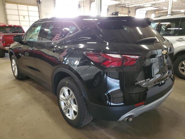 Photo 3 from auction – 2021 CHEVROLET BLAZER 2LT with VIN 3GNKBHRS4MS502361