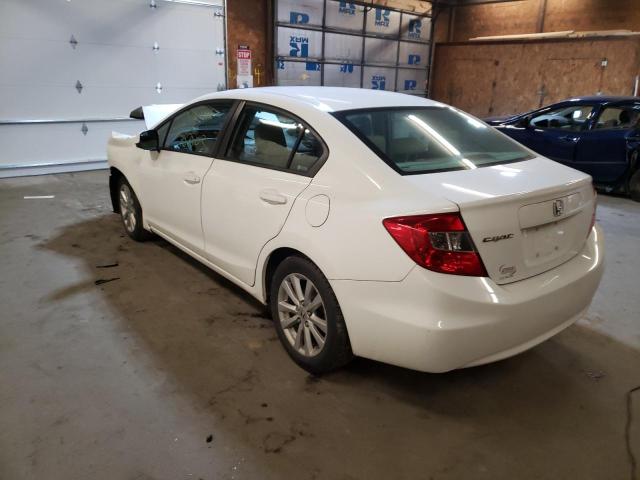 Photo 3 from auction – 2012 HONDA CIVIC EXL with VIN 19XFB2F98CE363194