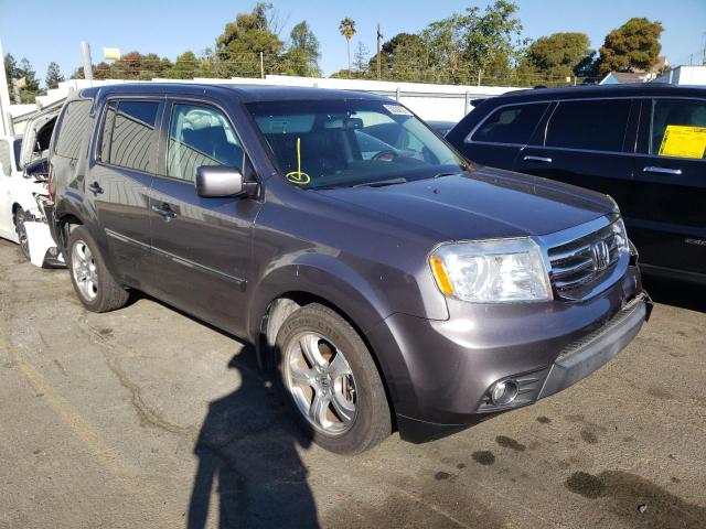 HONDA PILOT EXL 2015 with VIN 5FNYF4H53FB042374 - Photo from auction