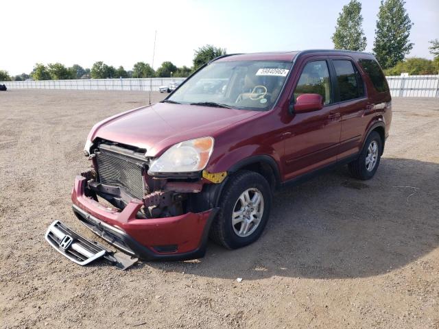 Photo 2 from auction – 2004 HONDA CR-V EX with VIN JHLRD78994C813383