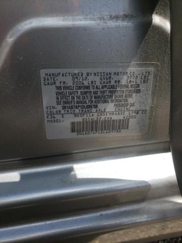 Photo 10 from auction – 2013 NISSAN SENTRA S with VIN 3N1AB7AP1DL609788