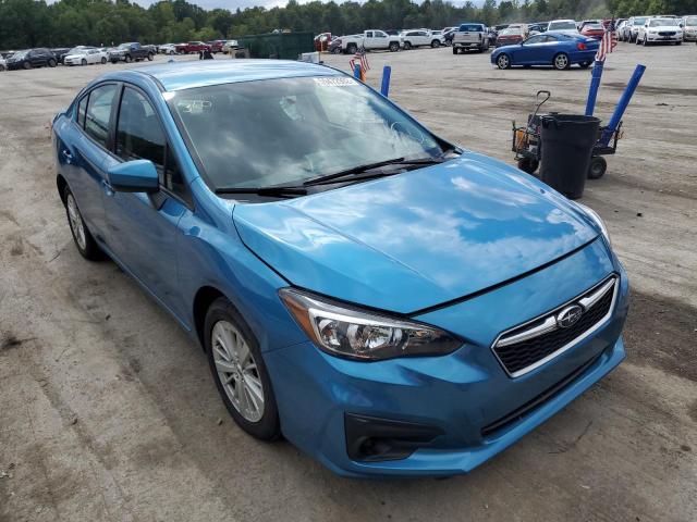 SUBARU IMPREZA PR 2018 with VIN 4S3GKAB69J3601729 - Photo from auction