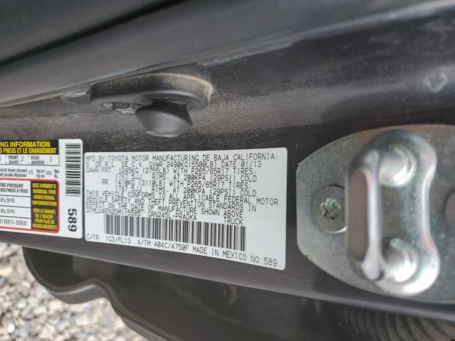 Photo 10 from auction – 2013 TOYOTA TACOMA DOU with VIN 3TMLU4EN2DM115585