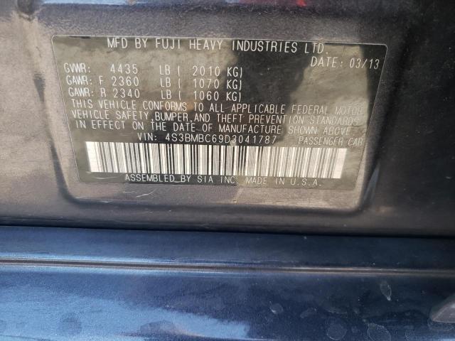 Zdjęcie 10 z aukcji – 2013 SUBARU LEGACY 2.5 z VIN 4S3BMBC69D3041787