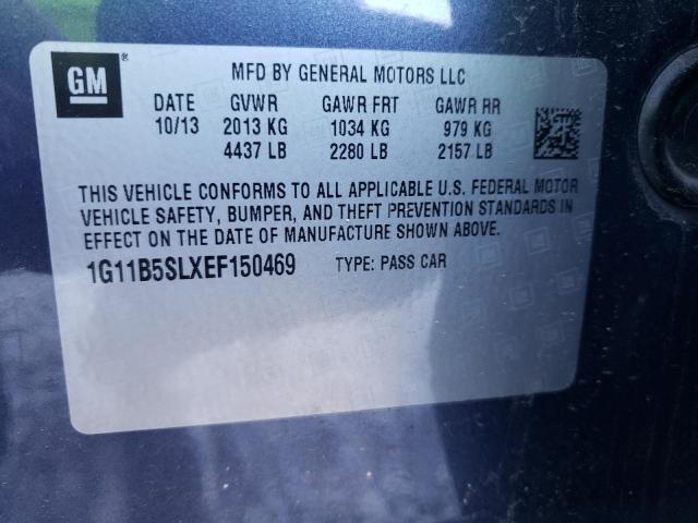 Photo 10 from auction – 2014 CHEVROLET MALIBU LS with VIN 1G11B5SLXEF150469