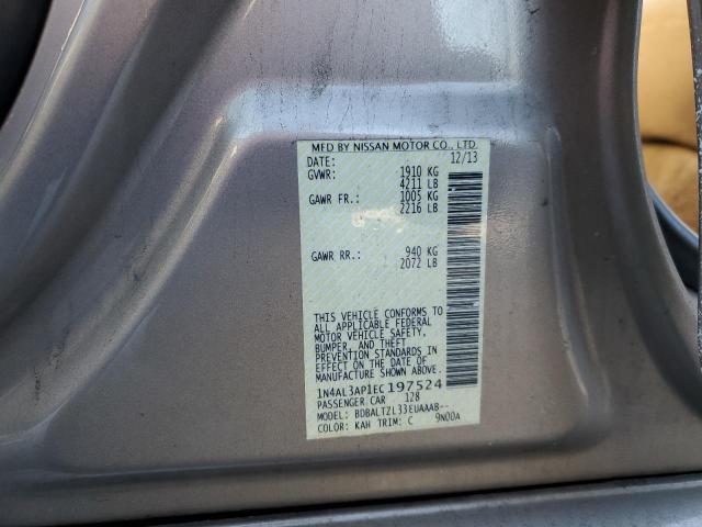 Photo 10 from auction – 2014 NISSAN ALTIMA 2.5 with VIN 1N4AL3AP1EC197524
