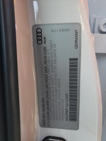 Photo 10 from auction – 2016 AUDI A3 E-TRON with VIN WAUTPBFF1GA122495