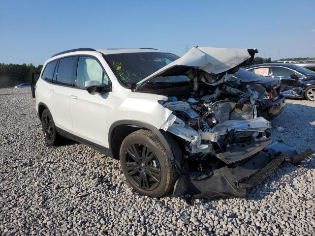 HONDA PILOT BLAC 2021 with VIN 5FNYF6H72MB045910 - Photo from auction