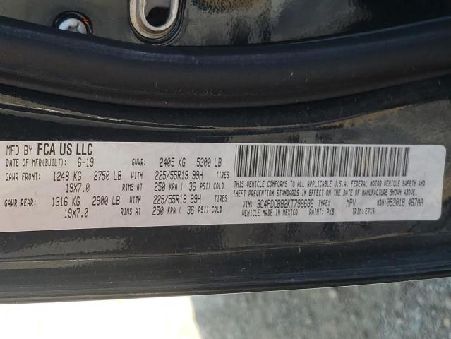 Photo 10 from auction – 2019 DODGE JOURNEY SE with VIN 3C4PDCBB2KT798686