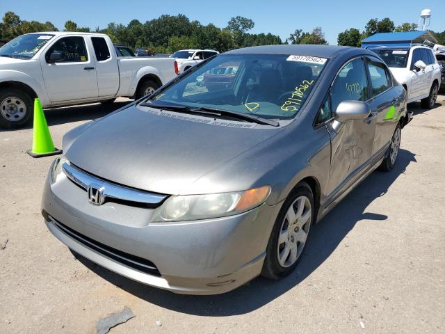 Photo 2 from auction – 2006 HONDA CIVIC LX with VIN 1HGFA16596L127340