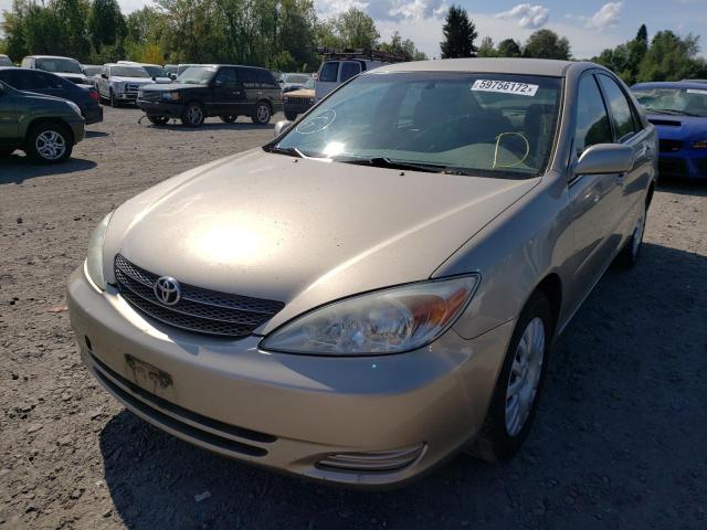 Photo 2 from auction – 2002 TOYOTA CAMRY LE with VIN JTDBE32K020068151