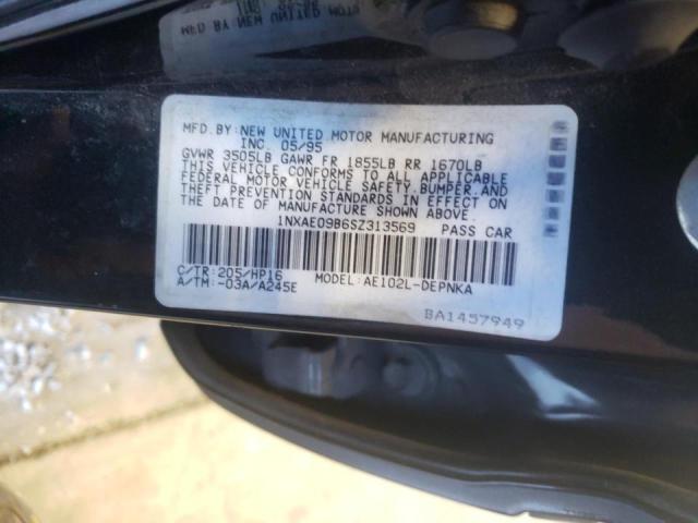 صورة رقم 10 من المزاد - 1995 TOYOTA COROLLA LE مع VIN 1NXAE09B6SZ313569