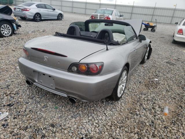 Photo 4 from auction – 2004 HONDA S2000 with VIN JHMAP214X4T000698