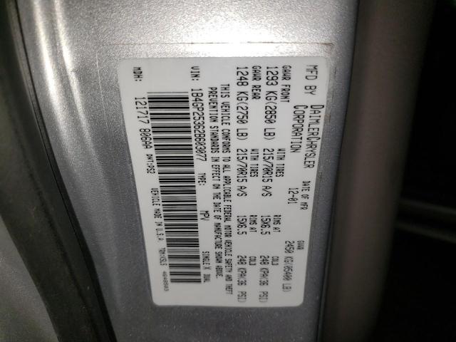 Photo 10 from auction – 2002 DODGE CARAVAN SE with VIN 1B4GP25362B603077
