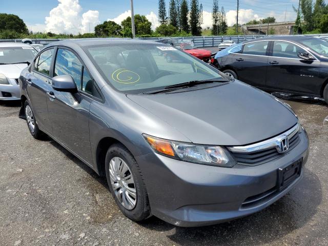 HONDA CIVIC LX 2012 with VIN 19XFB2F56CE065286 - Photo from auction