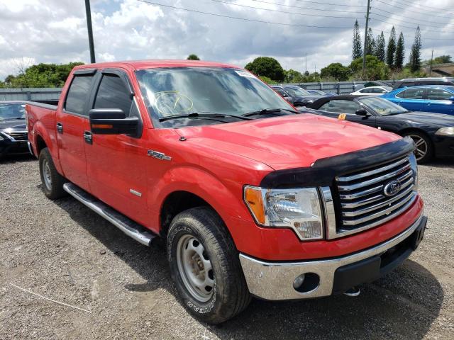 FORD F150 SUPER 2012 with VIN 1FTFW1ET7CKD96227 - Photo from auction