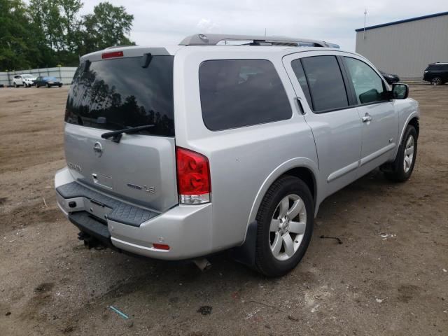Photo 4 from auction – 2008 NISSAN ARMADA SE with VIN 5N1BA08D78N632713