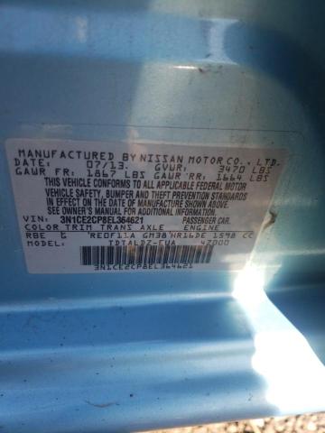 Photo 10 from auction – 2014 NISSAN VERSA NOTE with VIN 3N1CE2CP8EL364621