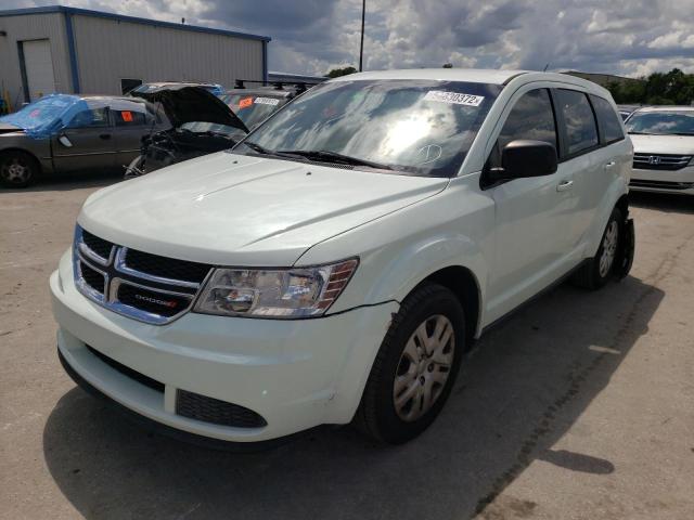 Photo 2 from auction – 2014 DODGE JOURNEY SE with VIN 3C4PDCAB6ET192619