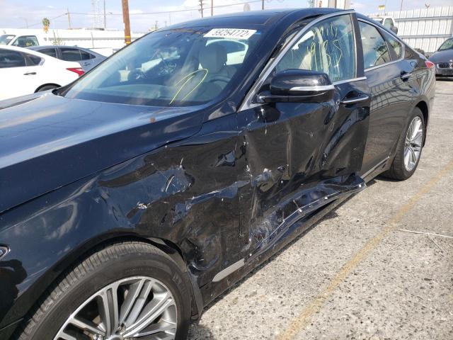 Photo 9 from auction – 2018 GENESIS G80 BASE with VIN KMHGN4JE2JU225625