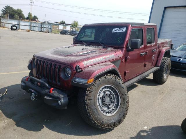 Photo 2 from auction – 2021 JEEP GLADIATOR with VIN 1C6JJTBM6ML559745
