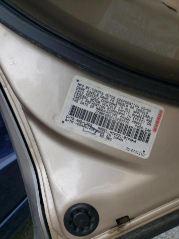 Photo 10 from auction – 2001 LEXUS ES 300 with VIN JT8BF28G410293776