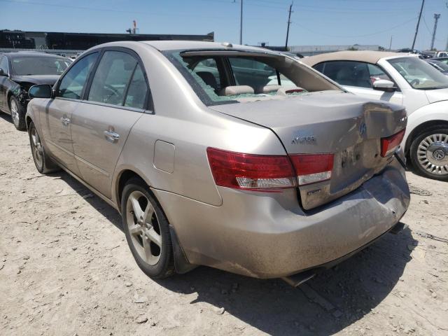 Photo 3 from auction – 2008 HYUNDAI SONATA SE with VIN 5NPEU46FX8H357326