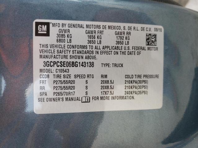 Photo 10 from auction – 2011 CHEVROLET SILVERADO with VIN 3GCPCSE06BG143138