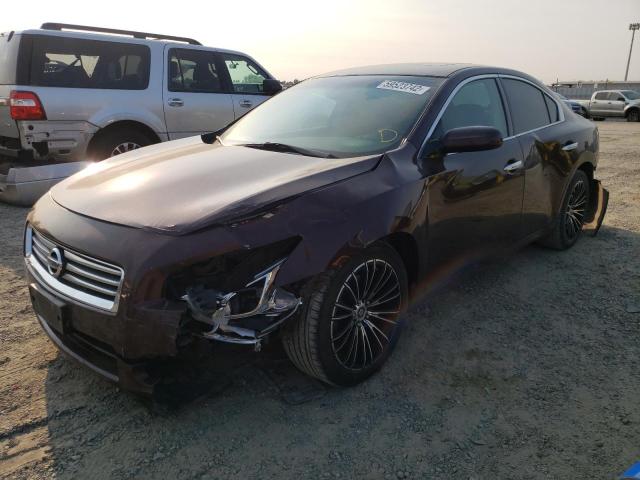Photo 2 from auction – 2014 NISSAN MAXIMA S with VIN 1N4AA5AP5EC499013