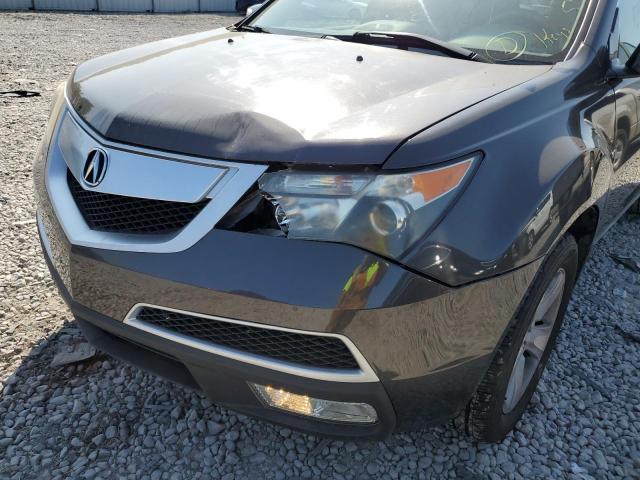 Photo 9 from auction – 2010 ACURA MDX TECHNO with VIN 2HNYD2H47AH513781