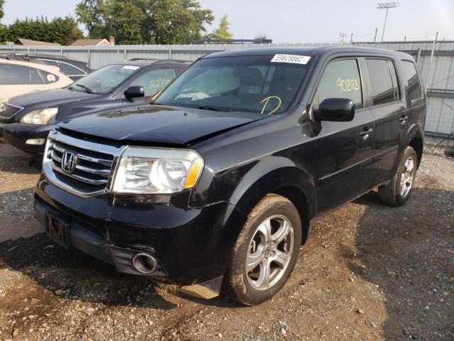 Photo 2 from auction – 2013 HONDA PILOT EXL with VIN 5FNYF4H53DB027192