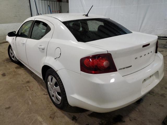 Photo 3 from auction – 2013 DODGE AVENGER SE with VIN 1C3CDZAG5DN749696