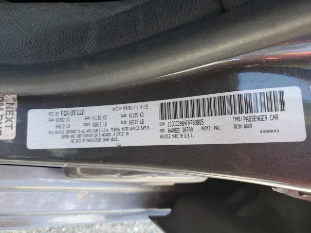 Photo 10 from auction – 2015 CHRYSLER 200 LIMITE with VIN 1C3CCCAB4FN703865