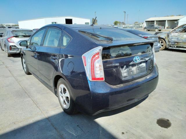 Photo 3 from auction – 2012 TOYOTA PRIUS with VIN JTDKN3DU0C1540973