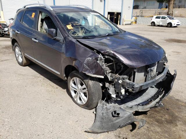NISSAN ROGUE S 2013 with VIN JN8AS5MT7DW009141 - Photo from auction