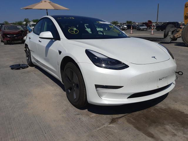 TESLA MODEL 3 2021 with VIN 5YJ3E1EA3MF919648 - Photo from auction