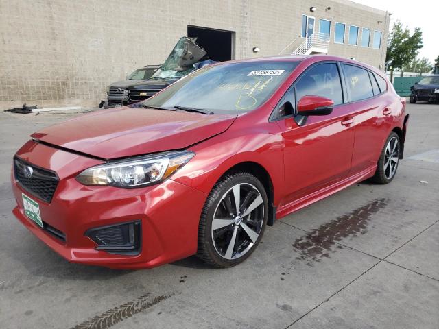 Photo 2 from auction – 2017 SUBARU IMPREZA SP with VIN 4S3GTAM64H3710927