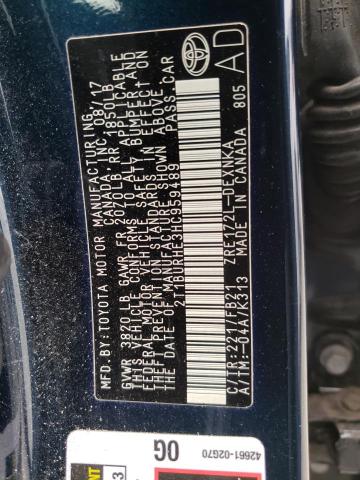 Photo 10 from auction – 2017 TOYOTA COROLLA L with VIN 2T1BURHE3HC959489