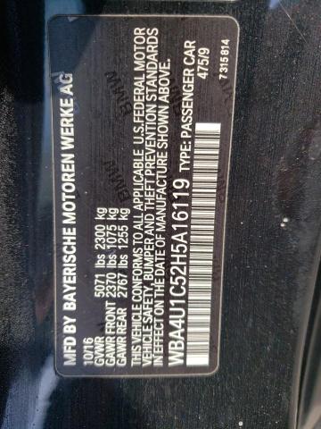 Foto 10 de la subasta – 2017 BMW 440XI con VIN WBA4U1C52H5A16119