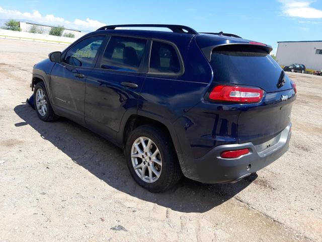 Photo 3 from auction – 2016 JEEP CHEROKEE S with VIN 1C4PJLAB6GW189371