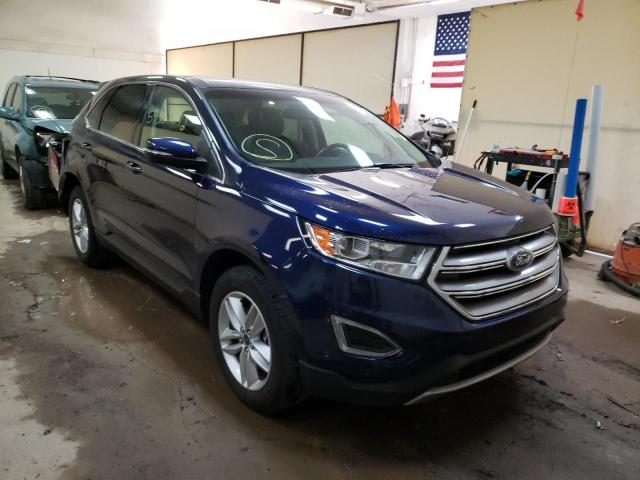 FORD EDGE SEL 2016 with VIN 2FMPK4J98GBB57583 - Photo from auction