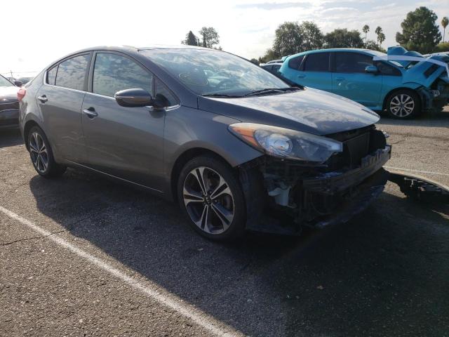 KIA FORTE EX 2014 with VIN KNAFX4A83E5104751 - Photo from auction