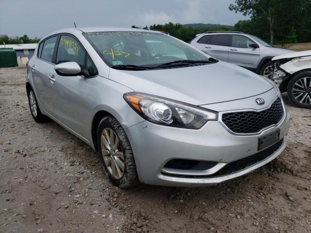 KIA FORTE EX 2014 with VIN KNAFX5A87E5160231 - Photo from auction