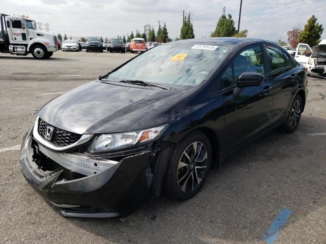 Photo 2 from auction – 2014 HONDA CIVIC EX with VIN 19XFB2F83EE233771
