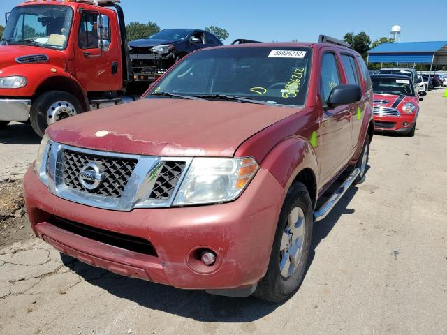 Photo 2 from auction – 2010 NISSAN PATHFINDER with VIN 5N1AR1NN0AC629287