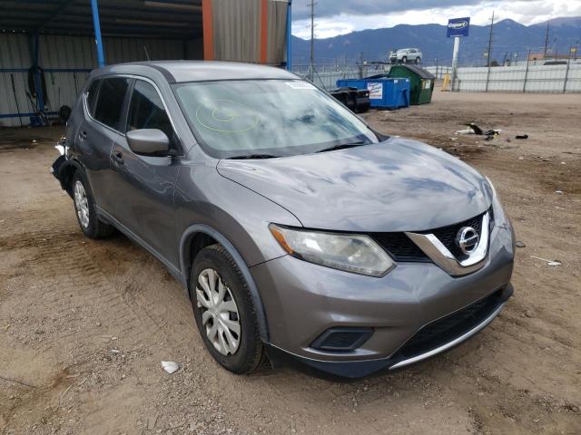 NISSAN ROGUE S 2016 with VIN KNMAT2MT5GP599149 - Photo from auction