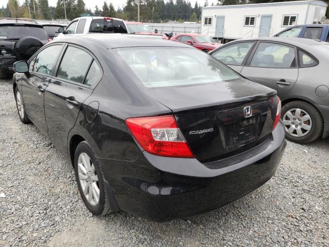 Photo 3 from auction – 2012 HONDA CIVIC EX with VIN 2HGFB2F83CH321352